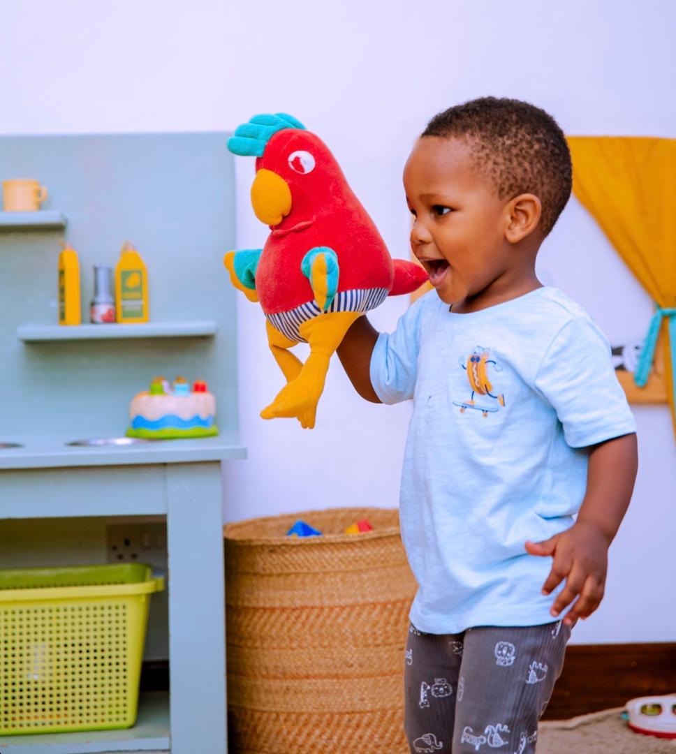 Sparrows class — young children at play