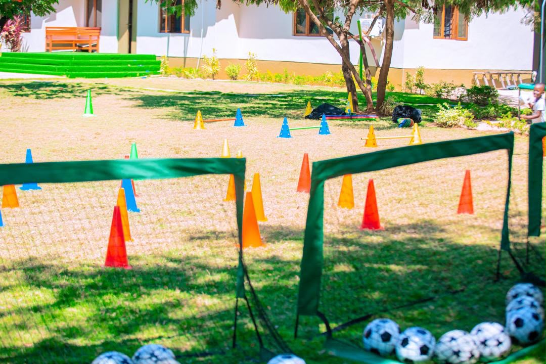 Children in class activity